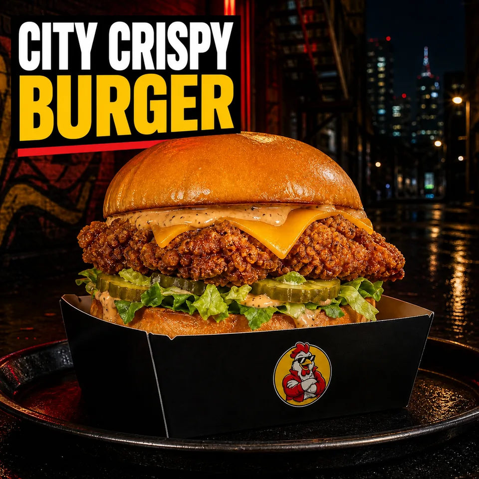 City Crispy Burger – Chicken City