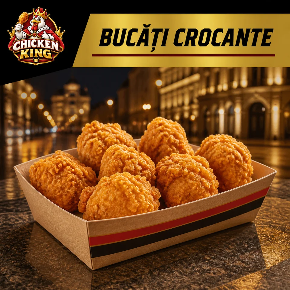 Bucati Crocante – Chicken King Romania