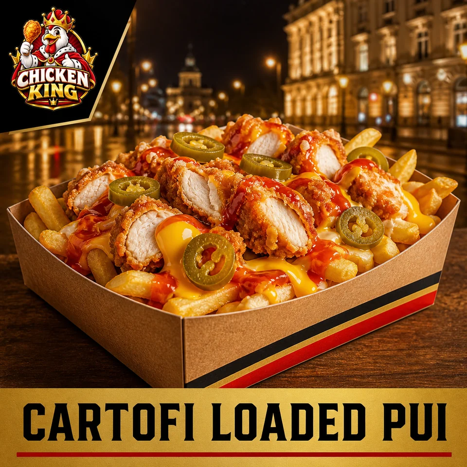 Cartofi Loaded Pui