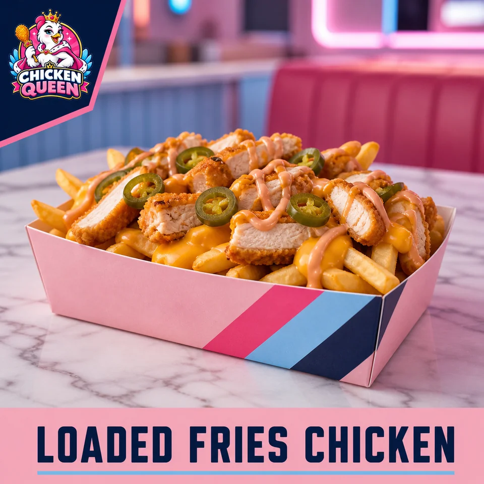 Loaded Fries Chicken