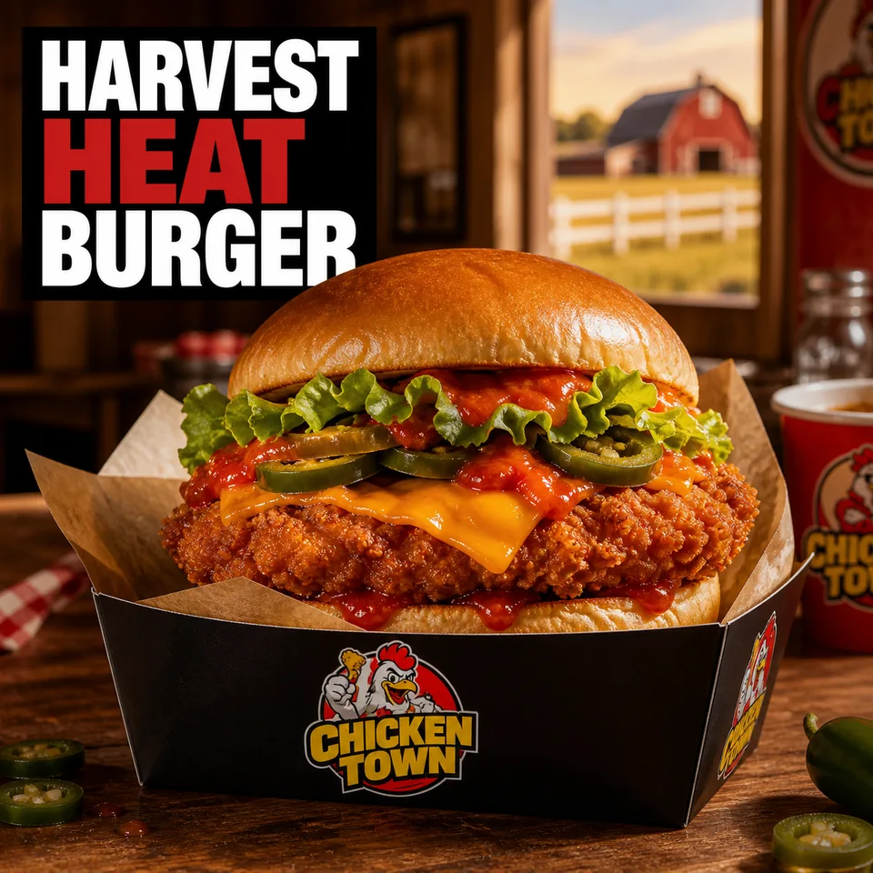Harvest Heat Burger