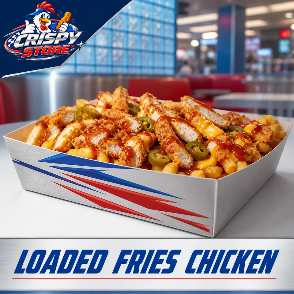 Loaded Fries Chicken